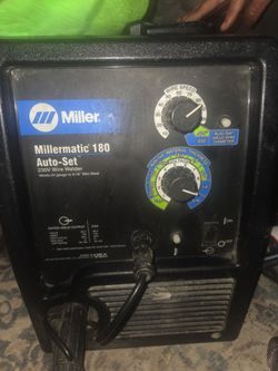 Miller Millermatic 180 Auto-Set MIG Welder