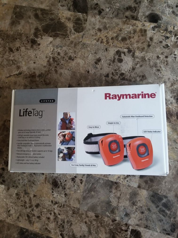Brand New Raymarine Lifetag System