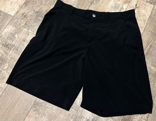 Columbia PFG Mens Black Performance Fishing Gear Shorts Size 38 x10