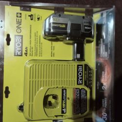 Ryobi One+ 4ah 18v Lithium High 