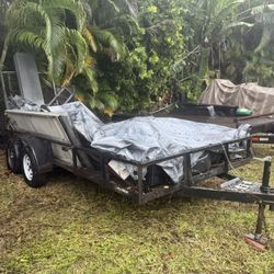 7 X 16 Landscape Trailer  1900.00 Or Best Offer 
