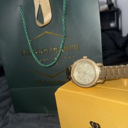 Gold watch