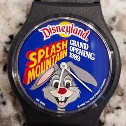 Disney Splash Mountain 1989 Grand Opening Watch