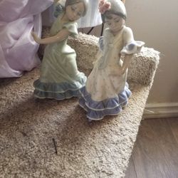 Lladro Porcelain  Dolls