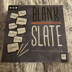 Blank Slate Game 