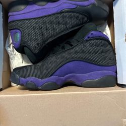 Purple Jordan 13