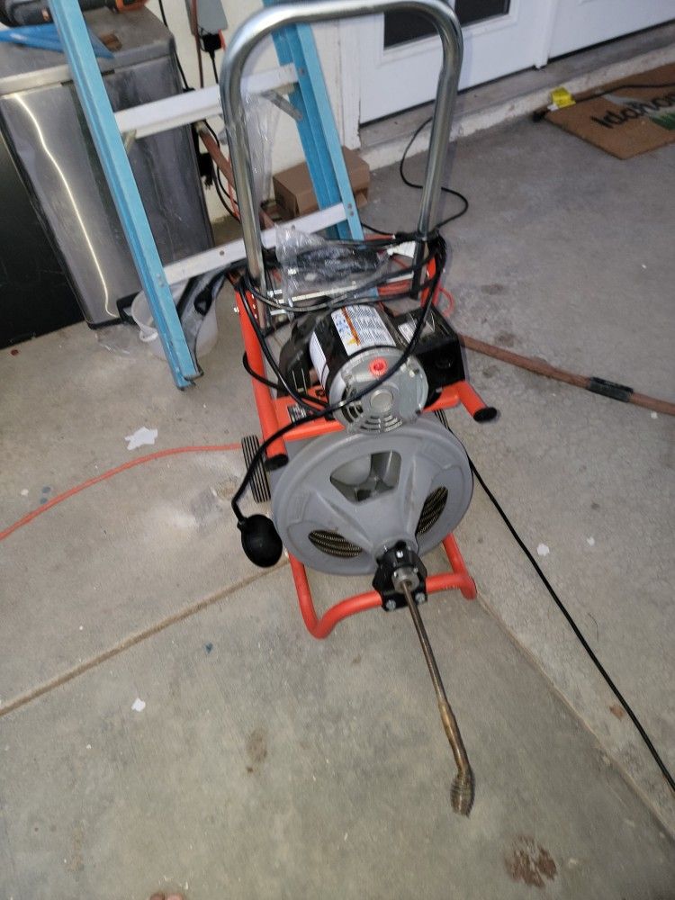 Ridgid Drain Machine