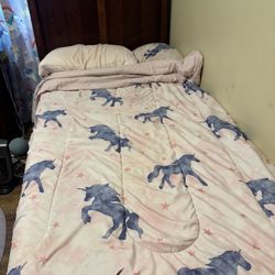 Unicorn Comforter And Sheet Set