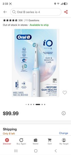 Oral B iO Series 4 $40