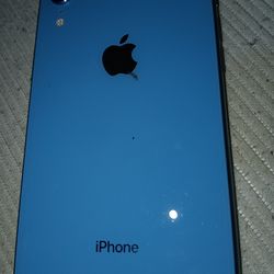 Blue iPhone xr