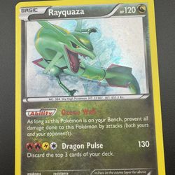 Pokemon Rayquaza Black Star Promo 