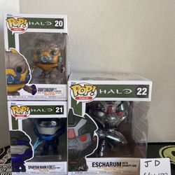 Halo Funko Pop Set 