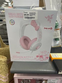 Razer Kraken Kitty V2 USB Headset with Kitty Ears Hello Kitty and Friends Edition