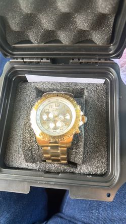 One gold and one rose gold,
