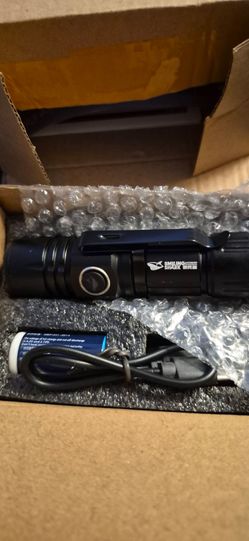 Shark flashlight.