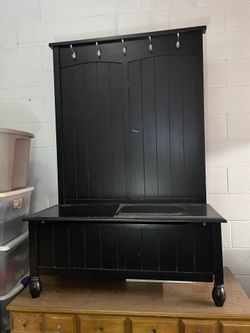 Entryway Bench Coatrack