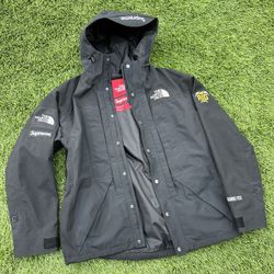 Used ONCE North Face Supreme RTG Jacket WITH Vest Black Size Medium