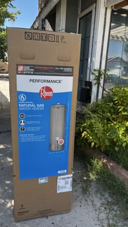 Rheem water heater 6 year warranty