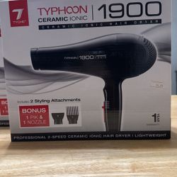 Typhoon Ceramic Ionic 1900 Hair Dryer