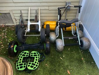 Kayak & Canoe Carts! (Hobie, Wheeleez, C-TUG, etc.) Perfect for Summer Fun!