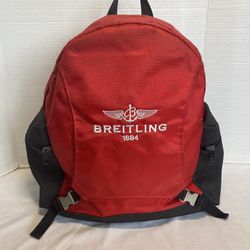 Breitling Swiss Chronographs Backpack Adjustable Straps