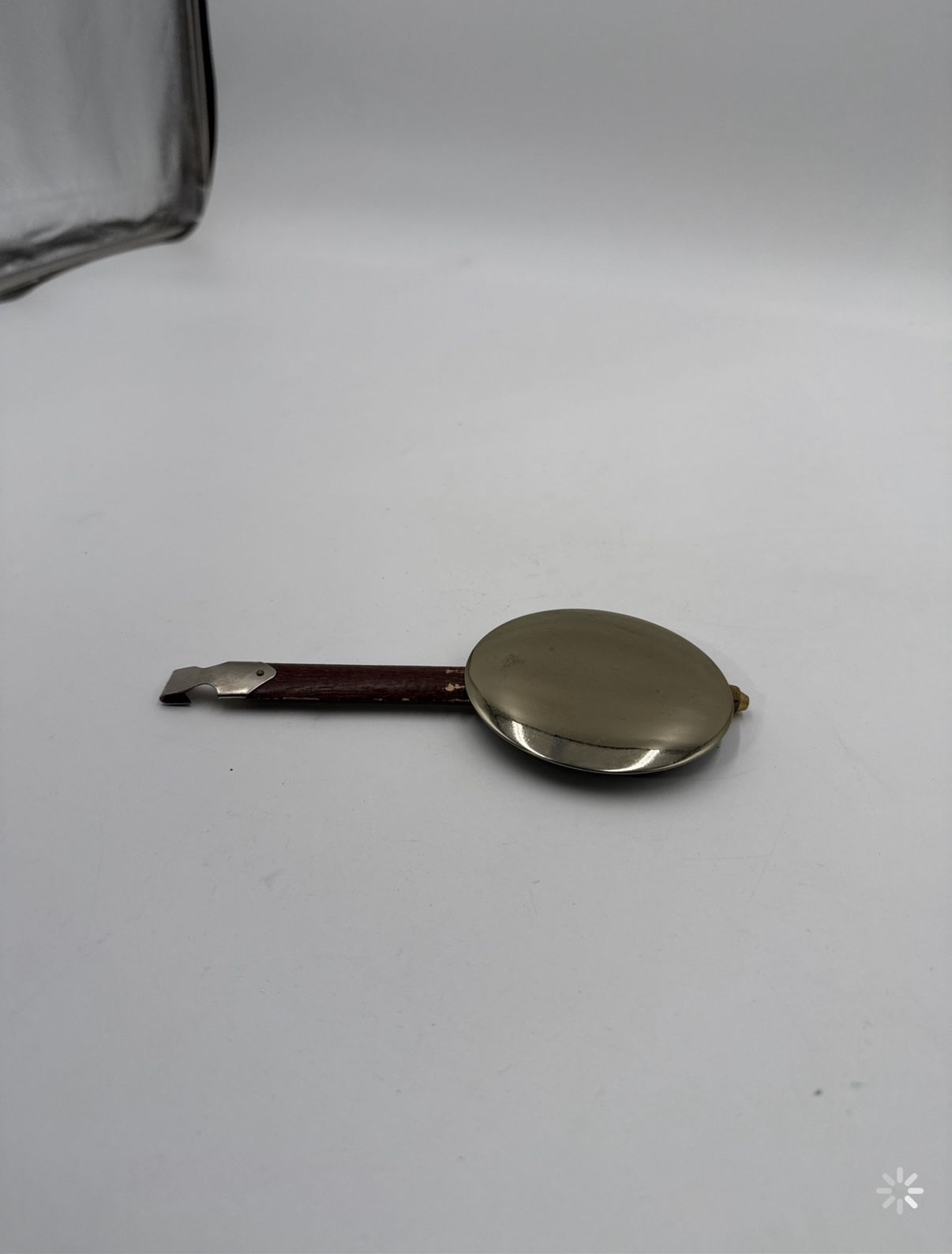 Antique Vintage WALL CLOCK PENDULUM Replacement Gold Toned Adjustable