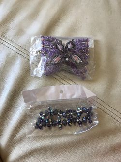 Bracelet and hairpin