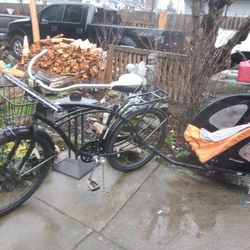 Bike And Trailer 