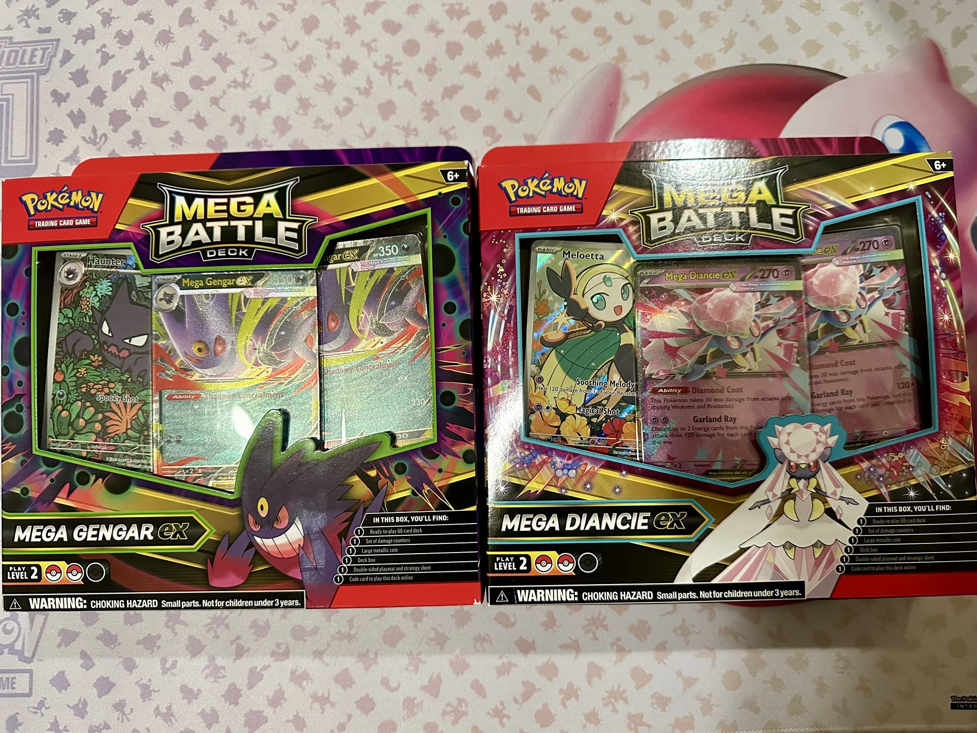 Pokemon - Mega Battle Decks | Mega Gengar & Mega Diancie