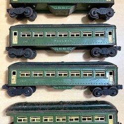 UNTESTED Vintage Lionel Lines Pullman 2440 + 2441 Passenger Train Car Lot