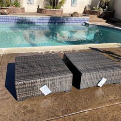 OUTDOOR PATIO FURNITURE COFFEE TABLE