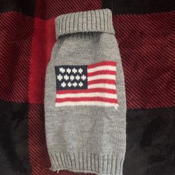Patriotic Puppy Sweater 