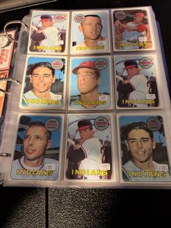 Baseball cards from 1969
