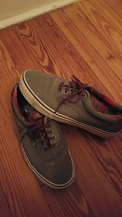 Grey vans size 11