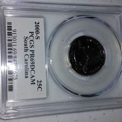 2000-s PCGS PR69DCAM South Carolina new in holder