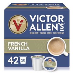 French Vanilla Flavored Cappuccino Mix, 42 Count, Single Serve K-Cup Pods for Keurig K-Cup Brewers