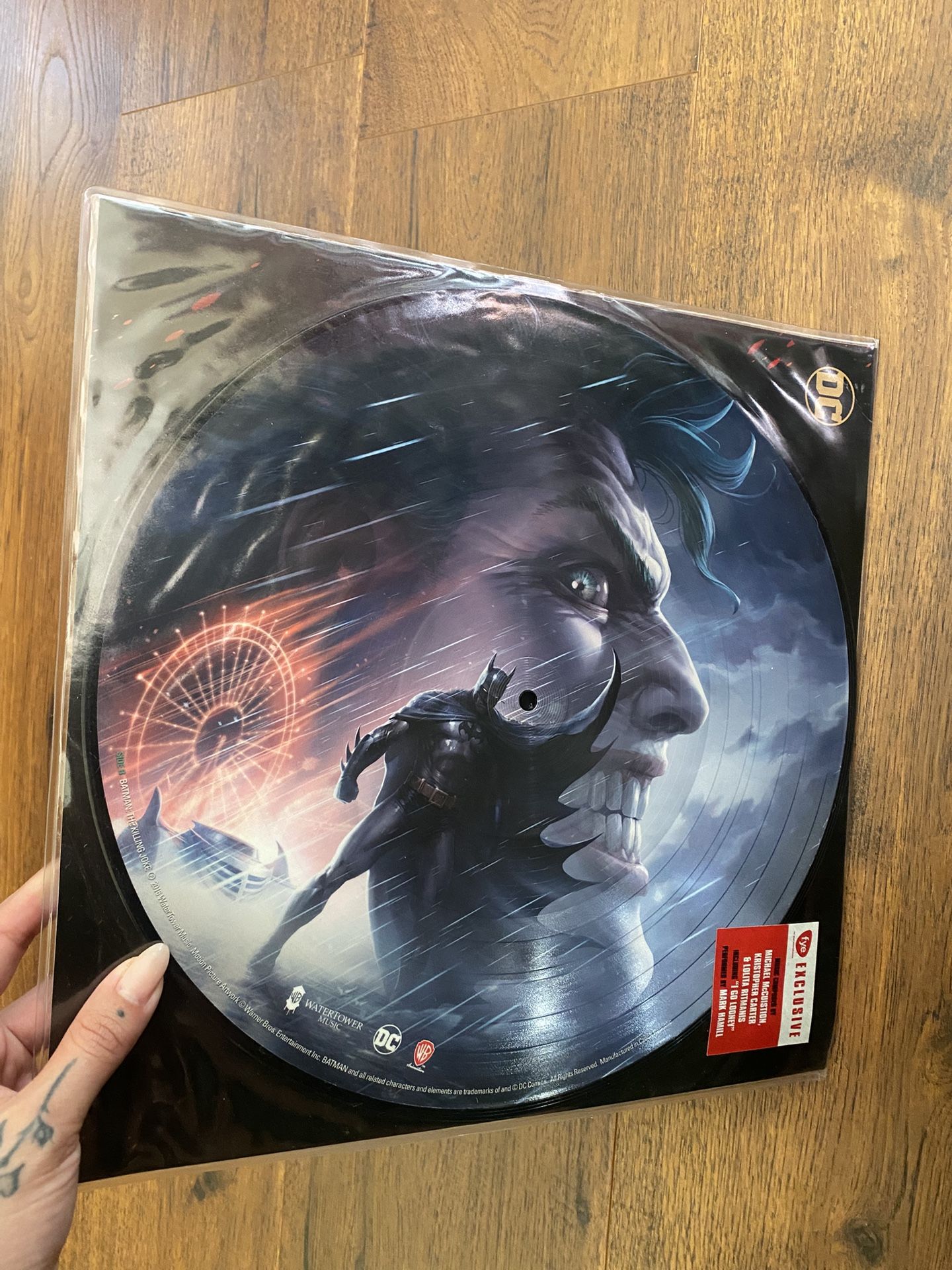 Batman Soundtrack Vinyl Record Collectible Item