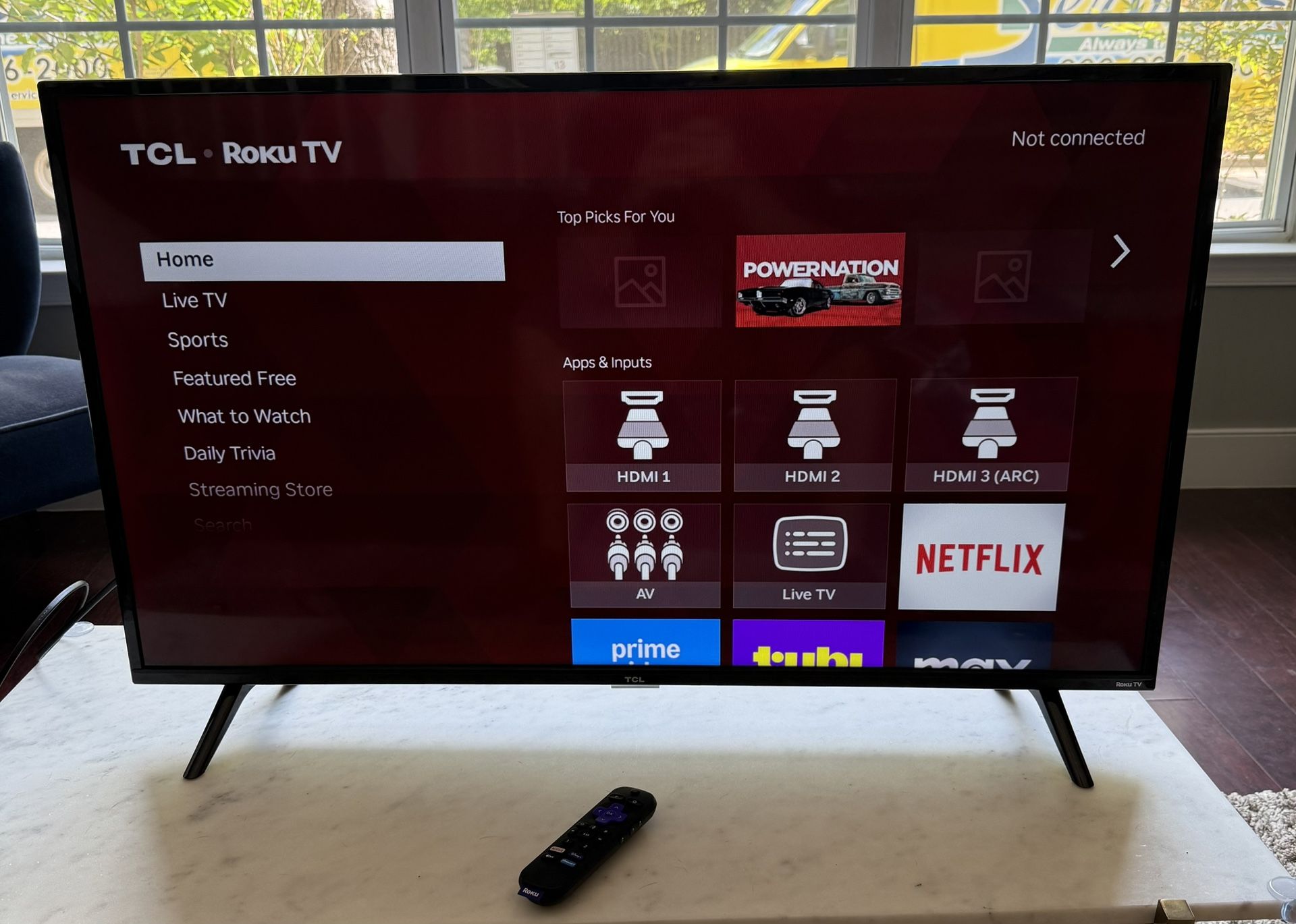 TCL 40-inch 1080p Smart LED Roku TV