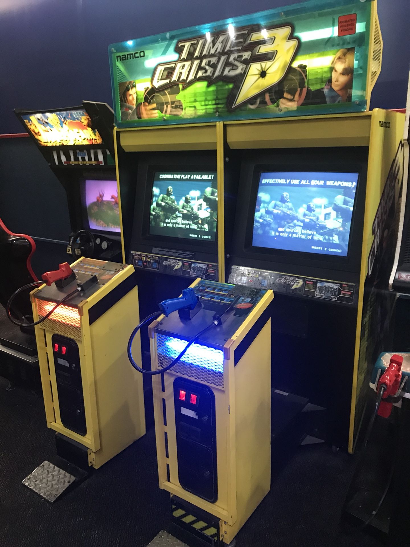 Time crisis 3 video arcade game