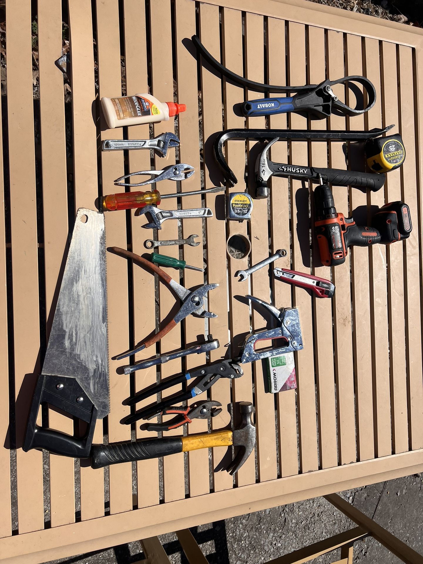 Mixed Hand & Power Tool Set - Great for DIY & Repairs