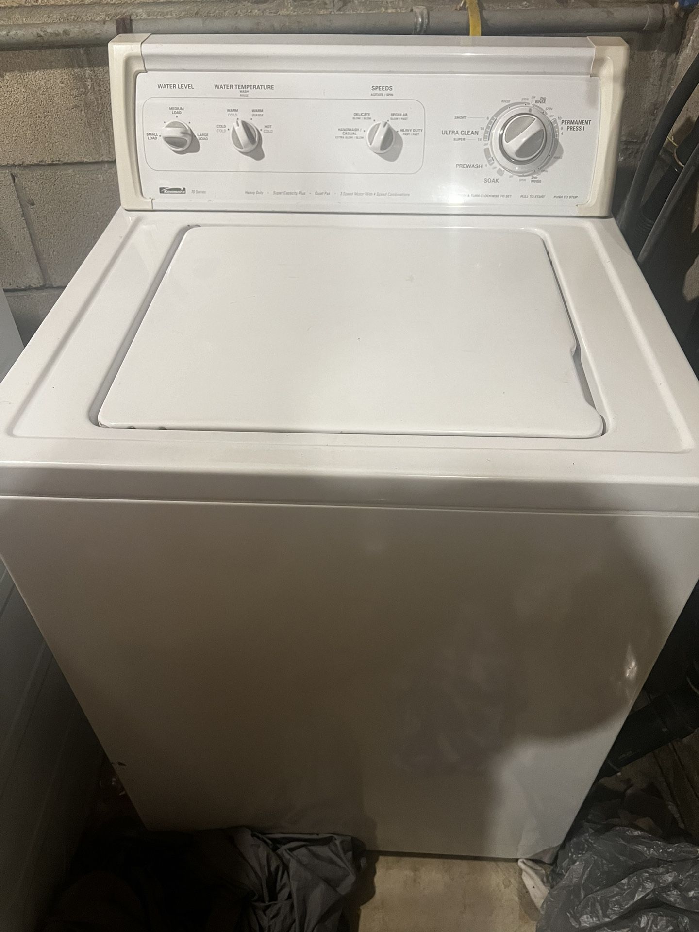 GE Dryer And Kenmore Washer