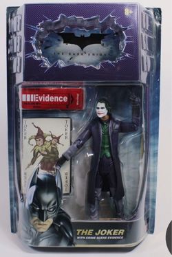 Dark Knight 'The Joker' with Crime Scene Action Figure 2008 Mattel -