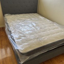 Cama Queen Size Nueva En Caja Incluye Colchon 