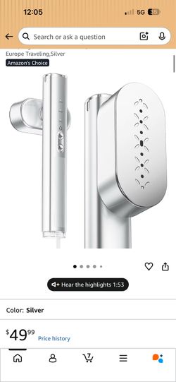 Travel Steamer