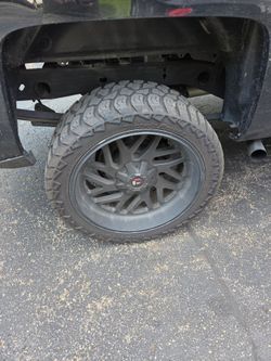 For trade. Tires and wheels