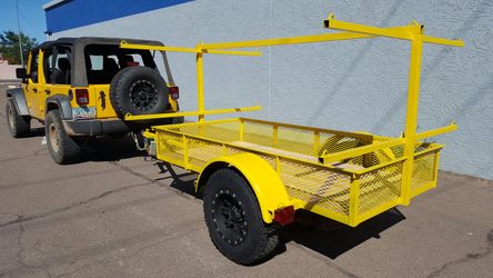 Custom kayak off road trailers