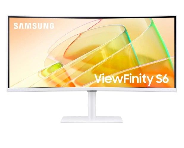 Samsung - 34" ViewFinity S65TC Wide Curved Monitor