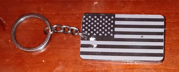 An American Flag Keychain