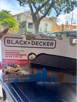 Plancha eléctrica Black And Decker