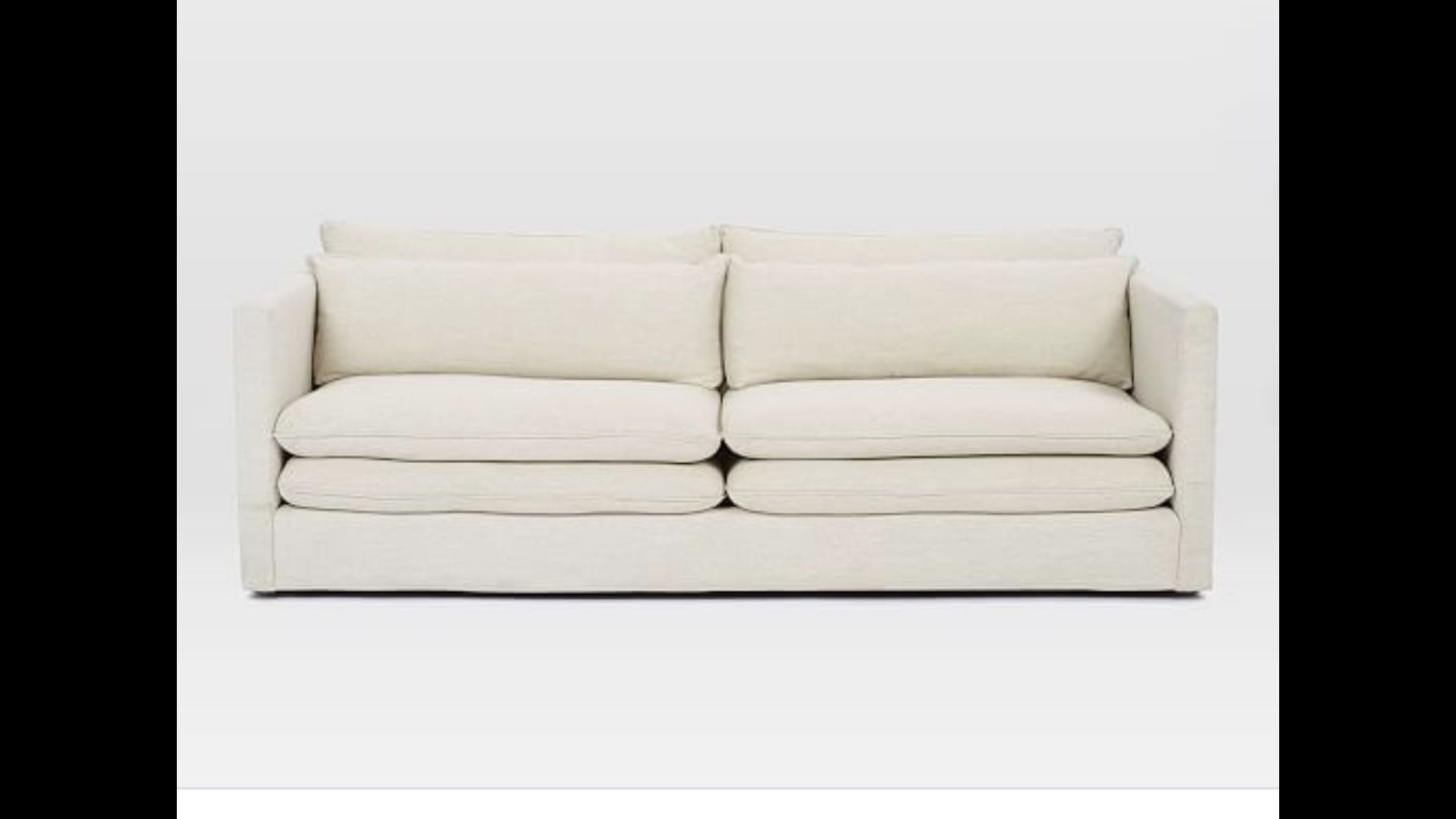 West elm double dream sofa